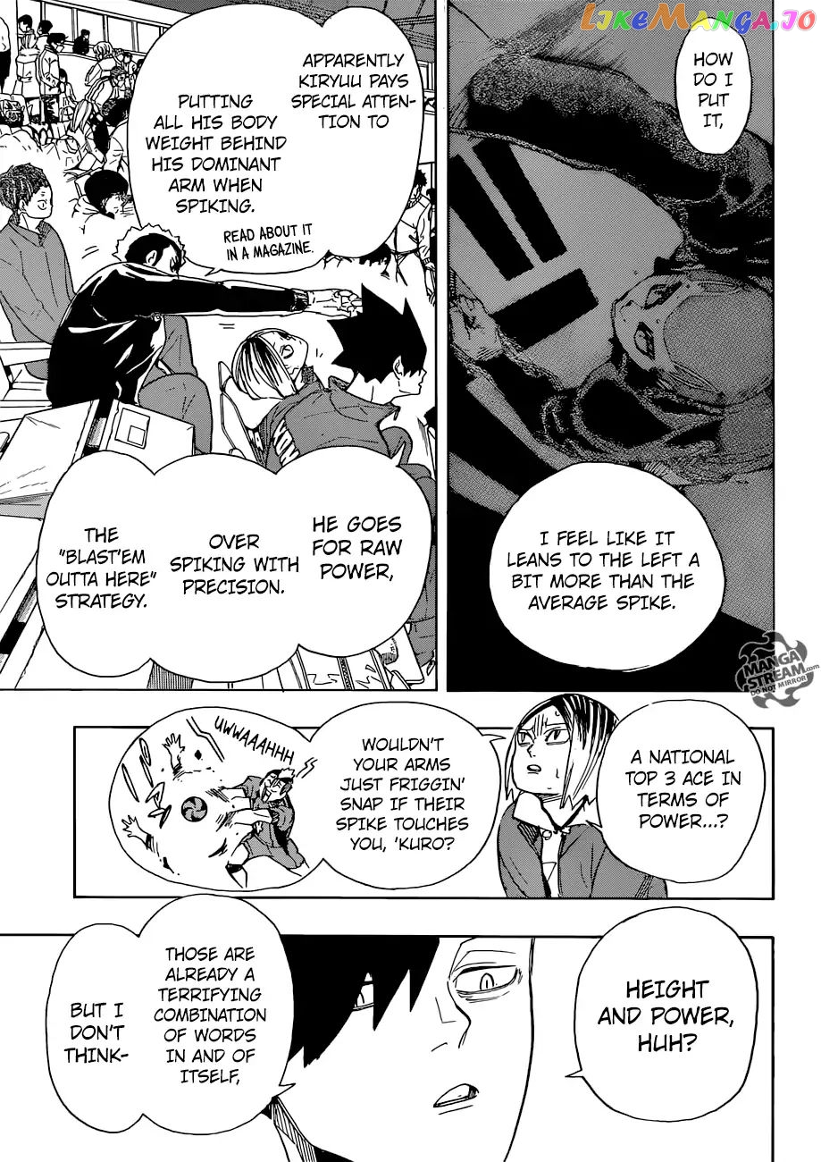 Haikyuu!!, Chapter 329 image 06